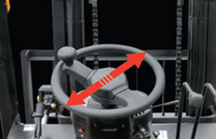 4.直徑(jìng)較小的(de)方向盤(pan)-杭州叉(cha)車内燃(ran)叉車